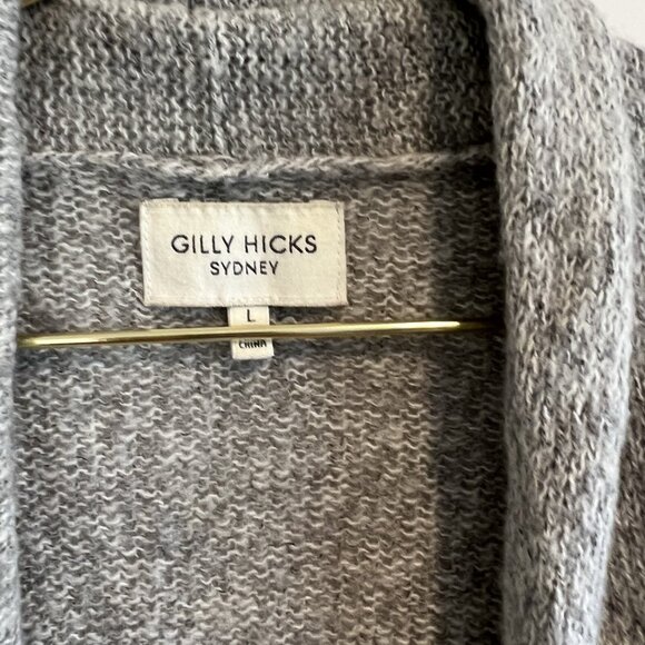 Gilly Hicks Size Large Gray Cardigan - Picture 3 of 3